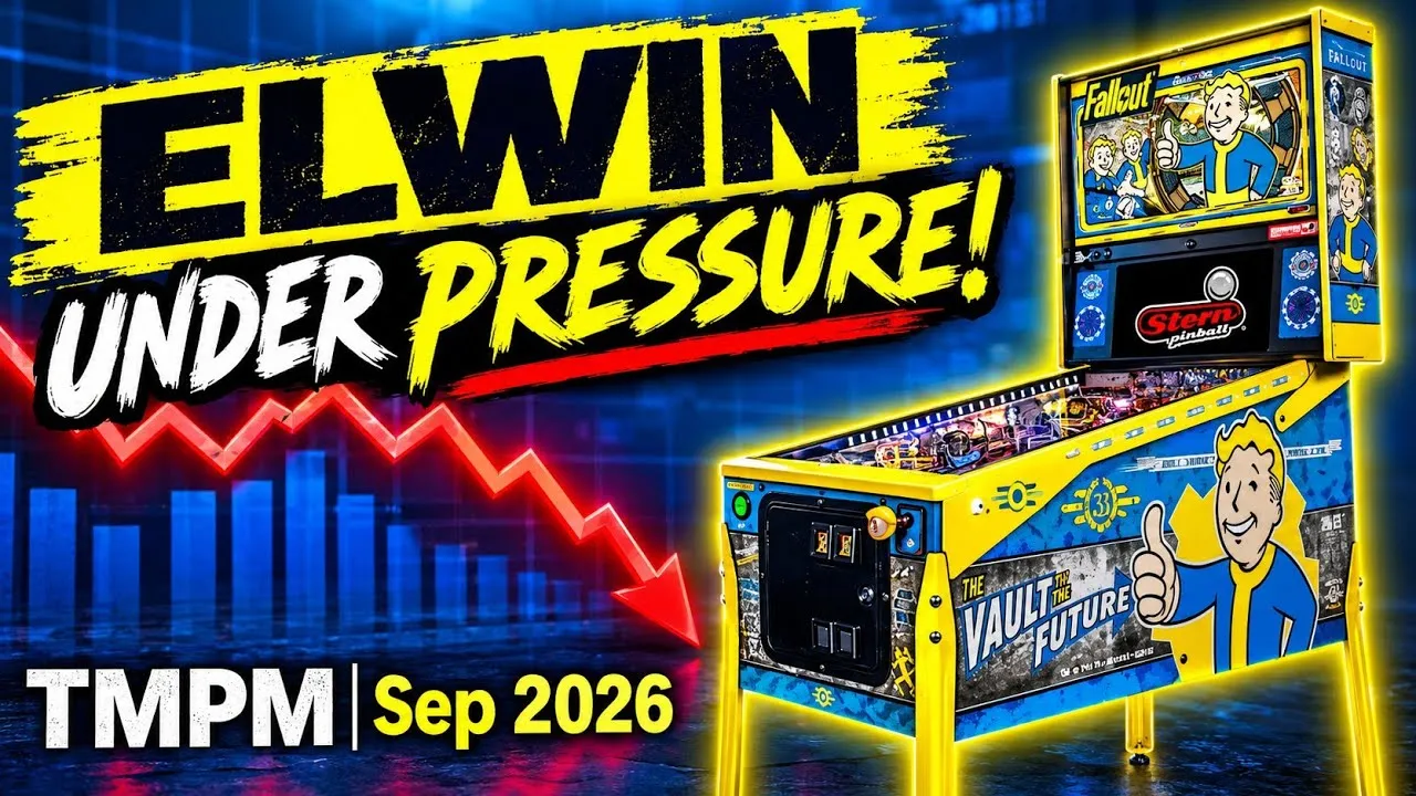 Keith Elwin's Pinball Empire Is Under Pressure... | This Month's Pinball Market video thumbnail