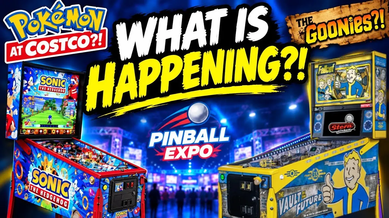 PINBALL IS GOING CRAZY! Pokémon, Sonic, Goonies Rumors & HUGE New Games! video thumbnail