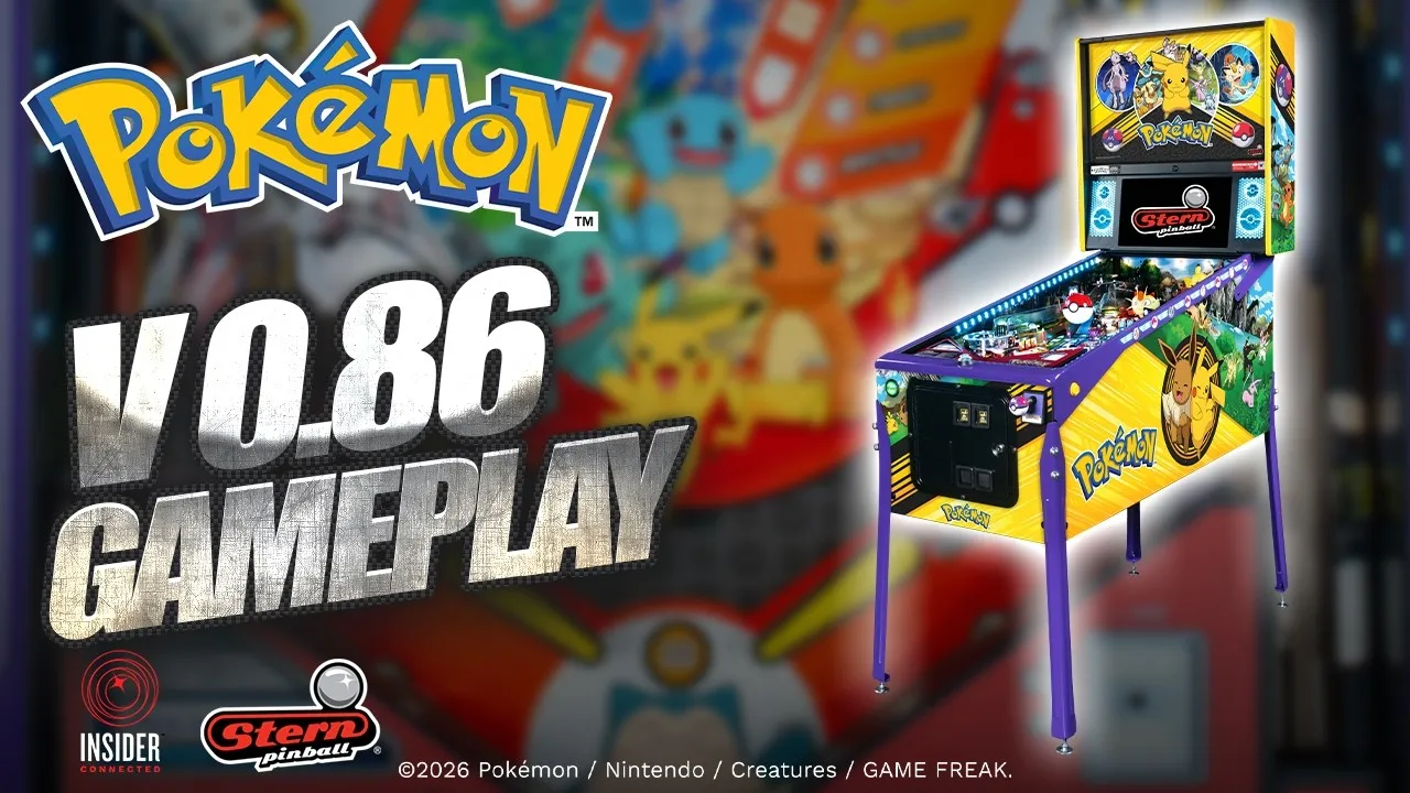 Pokémon by Stern Pinball Code 0.86 Sneak Preview video thumbnail