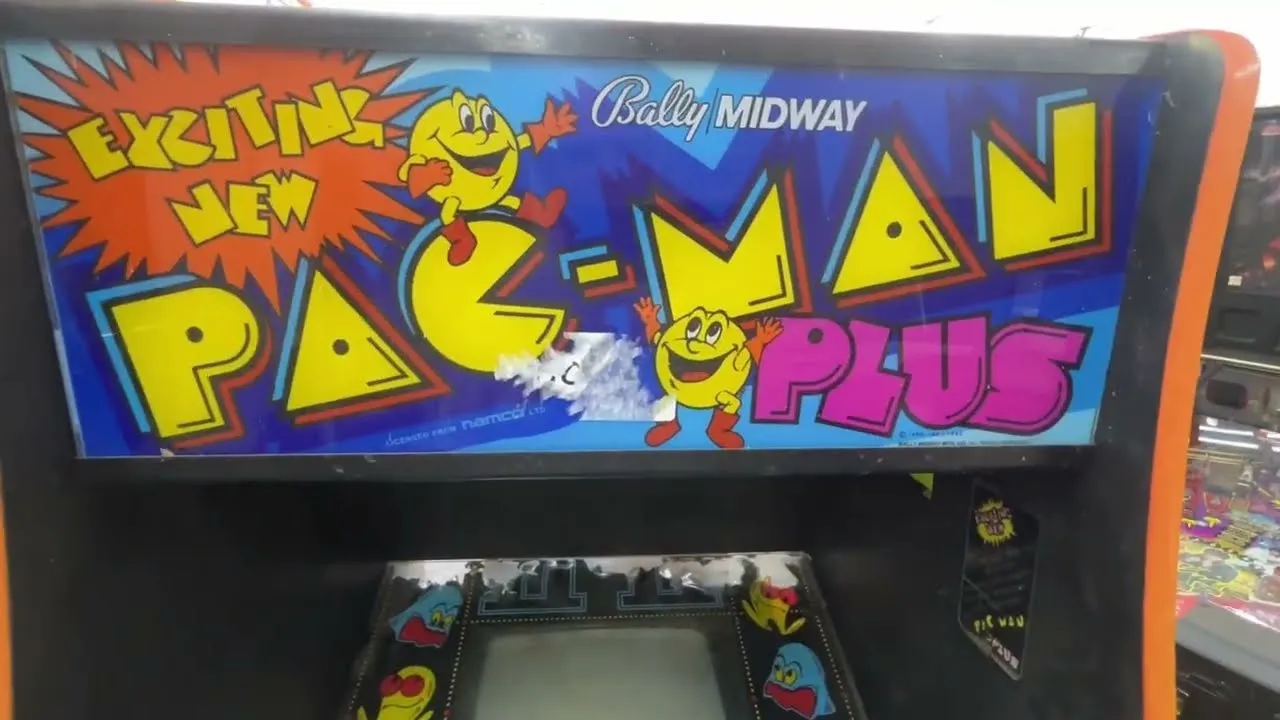 Repairing Bally's Illegal PAC-MAN PLUS Arcade Game! video thumbnail