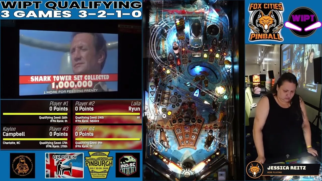 WOMEN'S INTERNATIONAL PINBALL TOURNAMENT (WIPT) 2026 | FINAL ROUNDS video thumbnail