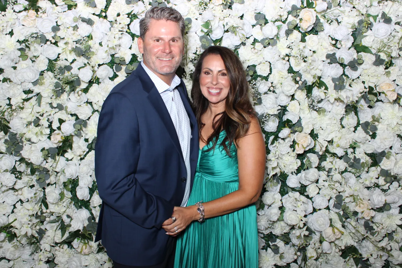 Champagne Toast photo booth view