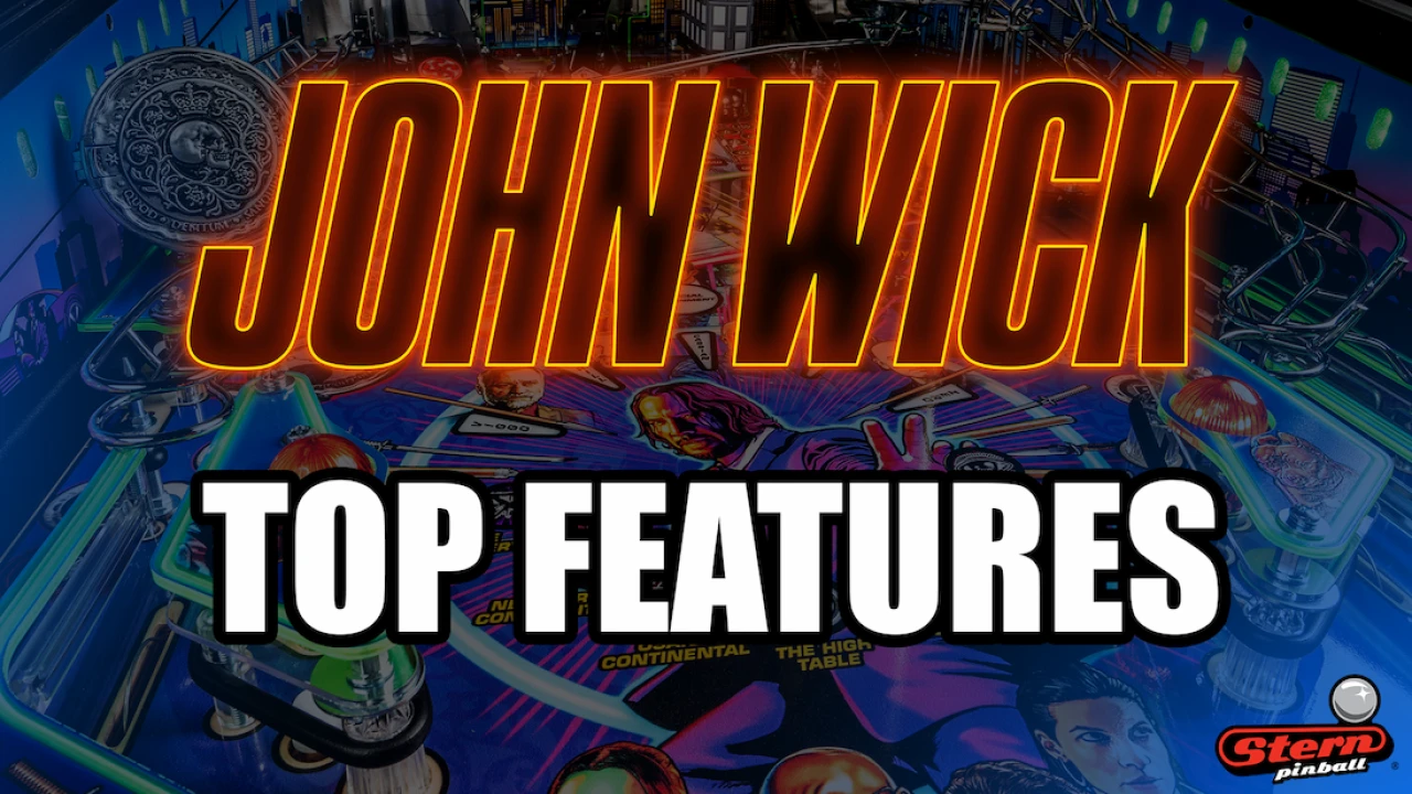 Official John Wick Pinball Top Features video thumbnail