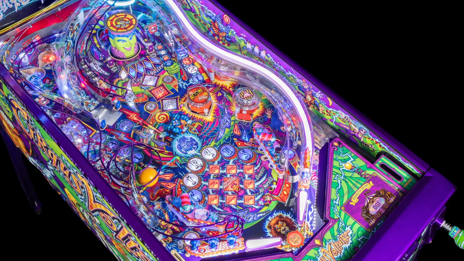 Cirqus Voltaire Ringmaster Edition full playfield overview