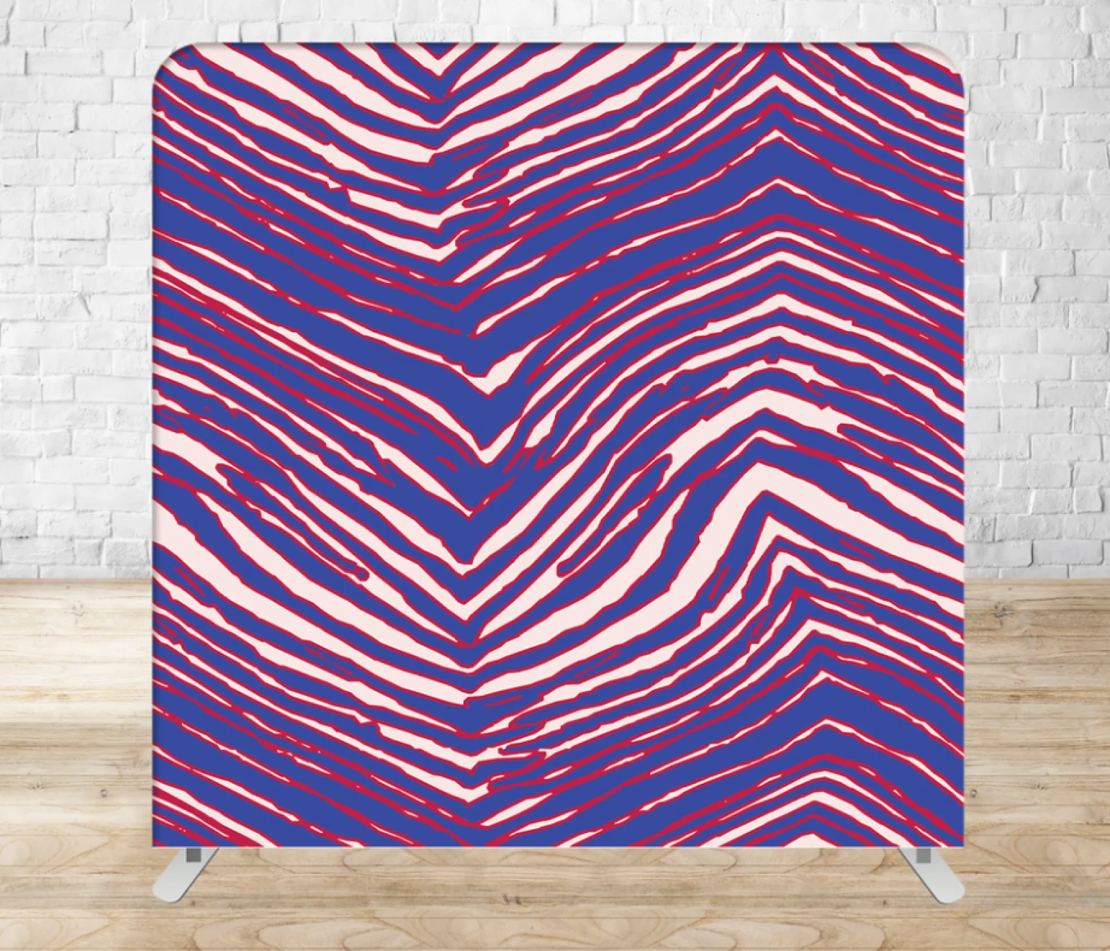 Bills Mafia premium tension fabric backdrop rental
