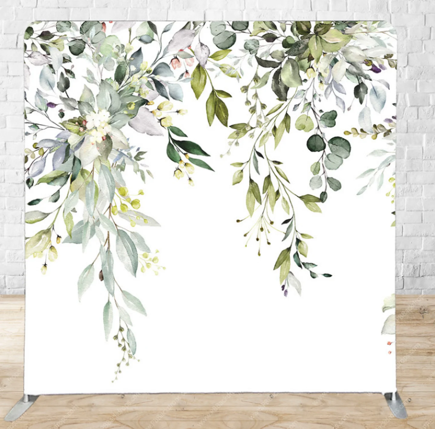 Botanical Garden premium tension fabric backdrop rental