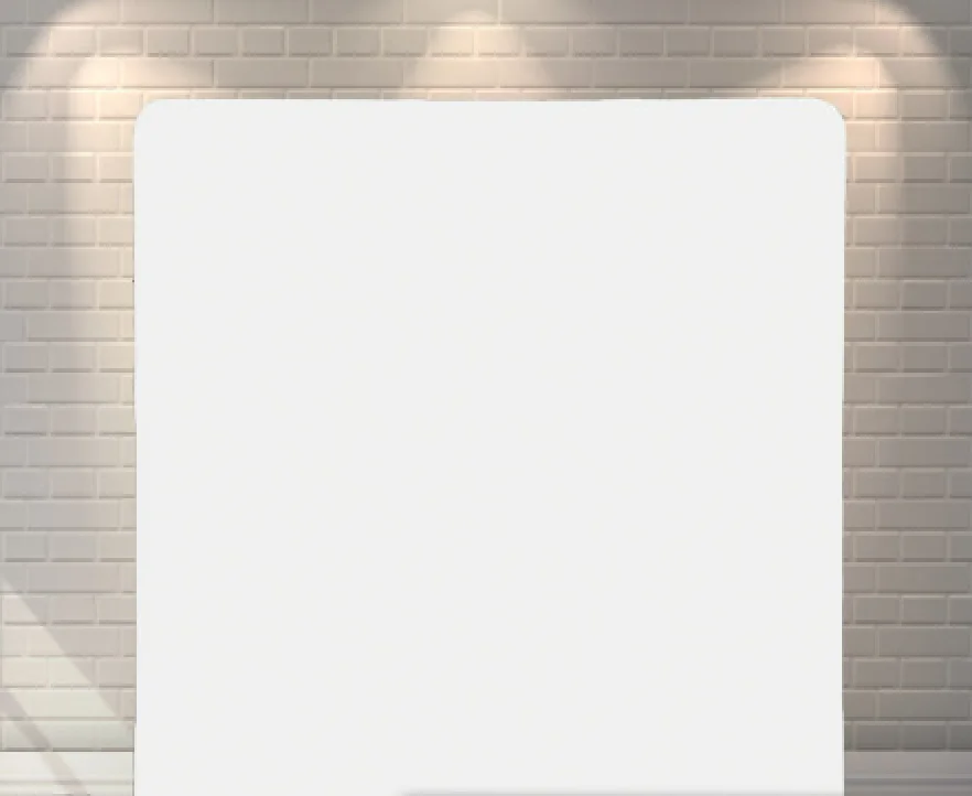 White Backdrop premium tension fabric backdrop rental