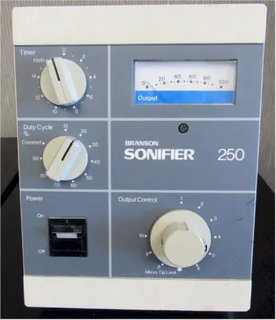 Branson Sonifier 250 Repairs