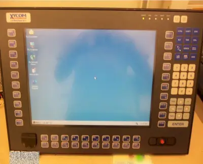 Xycom 3715KPM Operator Interface 100-240VAC 5amp 50/60hz Repairs