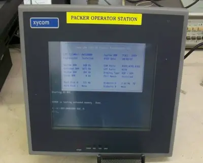 Xycom 9460-513316-STN-T-F-A Industrial Computer 10.4" Flat Panel 5x86 CPU 133 Repairs