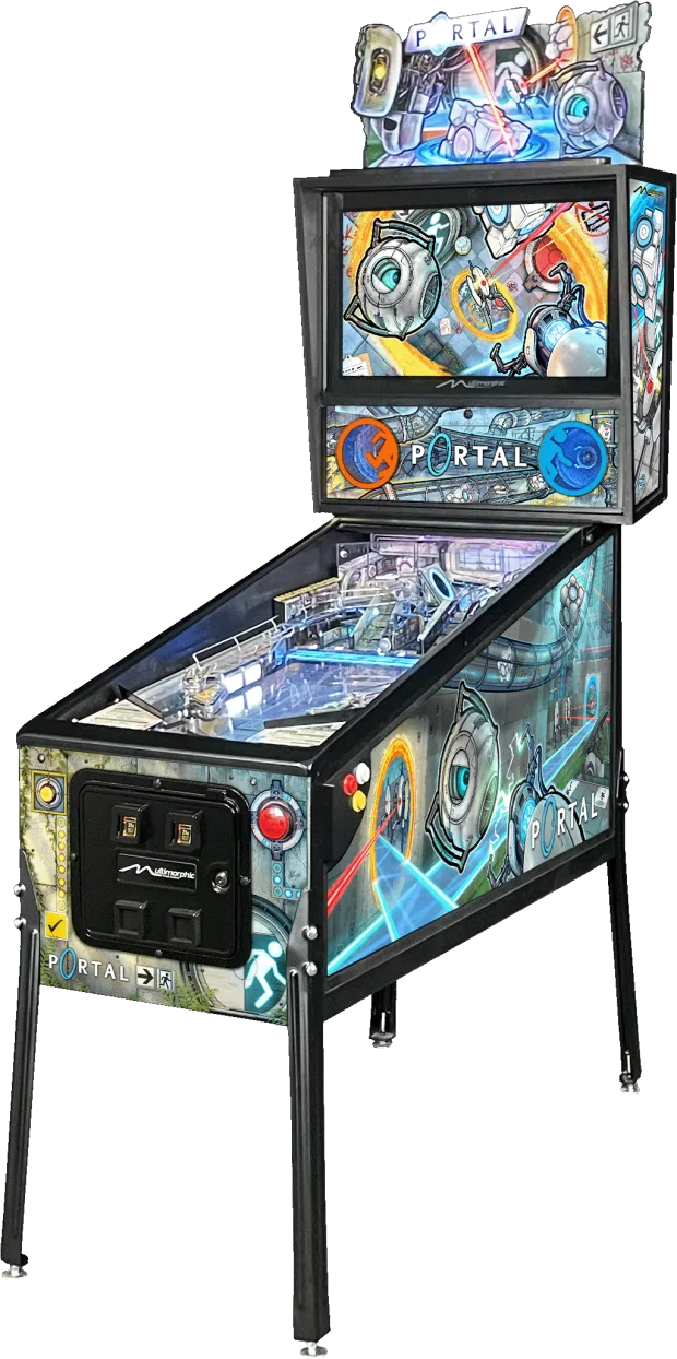 Portal pinball machine