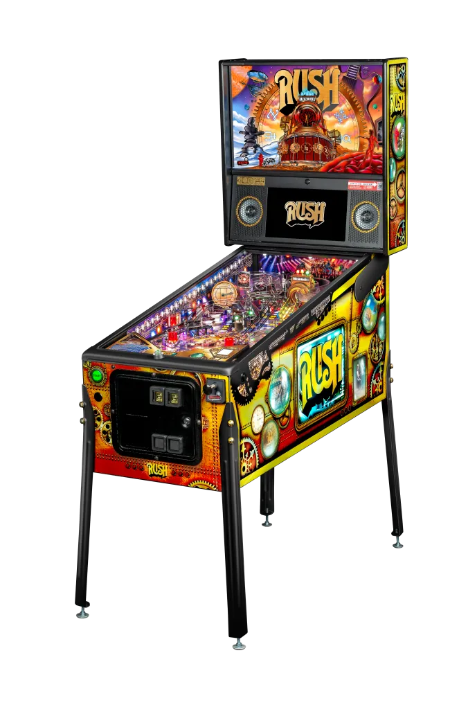 Rush pinball machine
