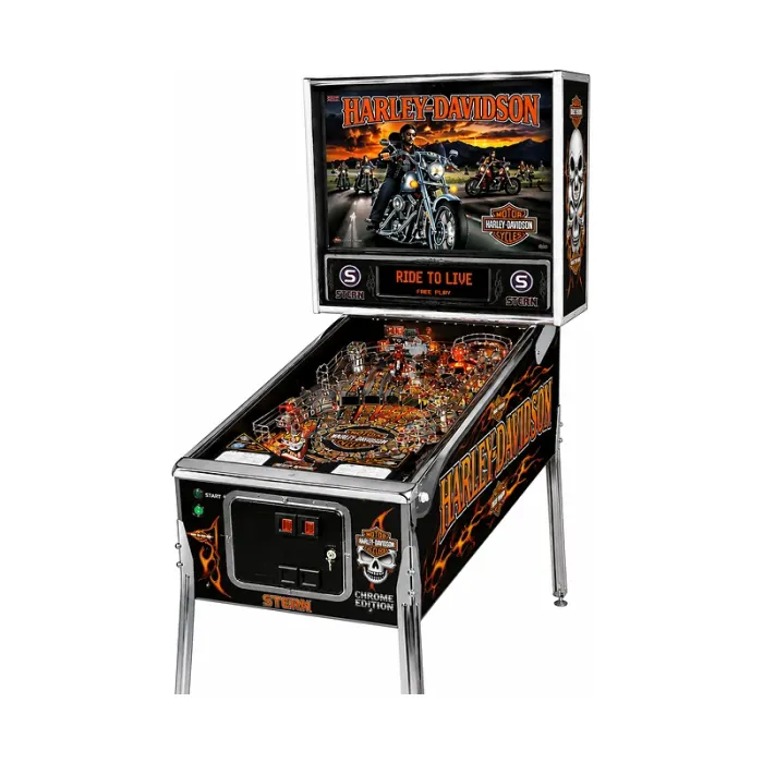 Harley Davidson playfield artwork preview