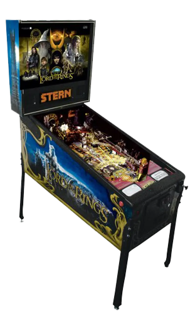 The Lord of the Rings playfield artwork preview