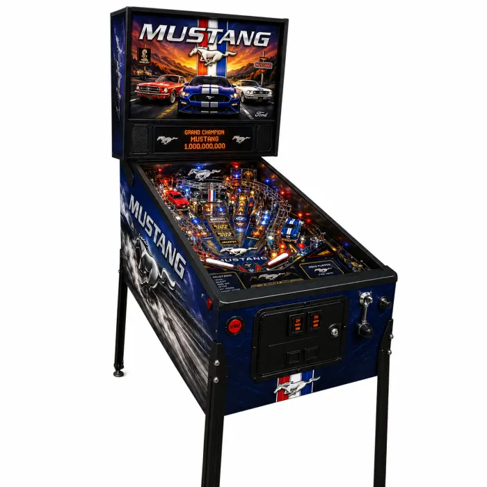 Mustang playfield artwork preview
