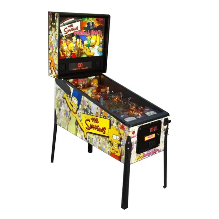 The Simpsons Pinball Party playfield artwork preview