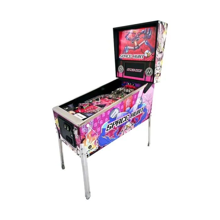 Space Hunt Pinball playfield artwork preview
