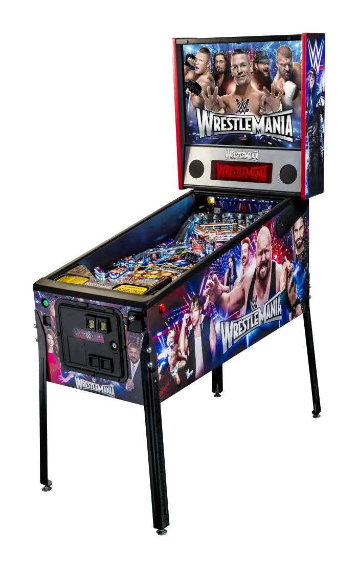 WWE: WrestleMania playfield artwork preview