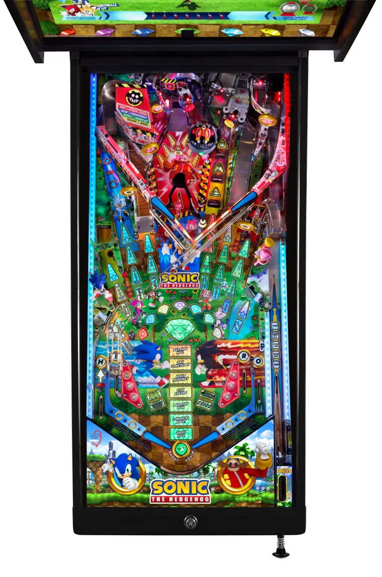 Sonic the Hedgehog Arcade Edition playfield artwork