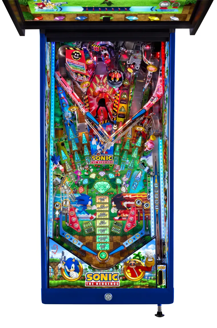 Sonic the Hedgehog Special Edition playfield artwork