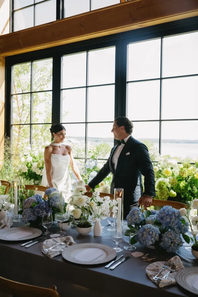 Custom men's wedding suit tailored by Adrian Jules for a Canandaigua Lake celebration