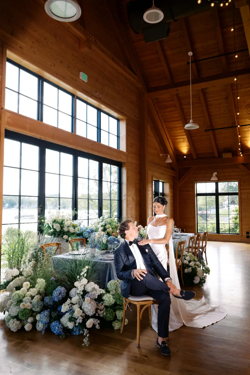 Canandaigua Lake luxury wedding editorial styled by Adrian Jules in the Finger Lakes