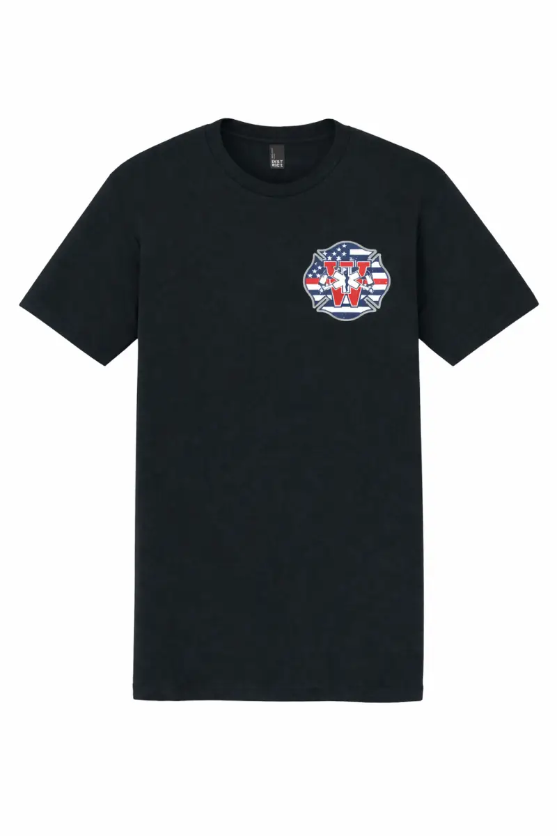 Adult District Tri-Blend Tee/Wayne Fire