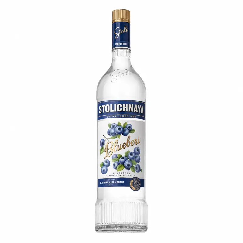 Stolichnaya Blueberi Vodka 1.75L