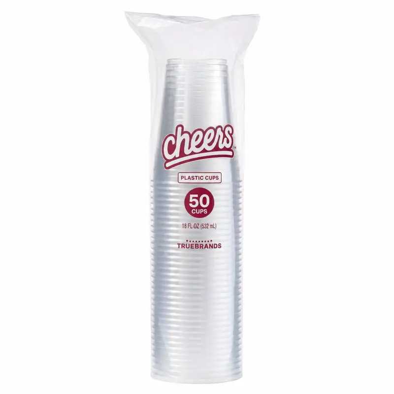 Cheers Plastic Cups True Brands