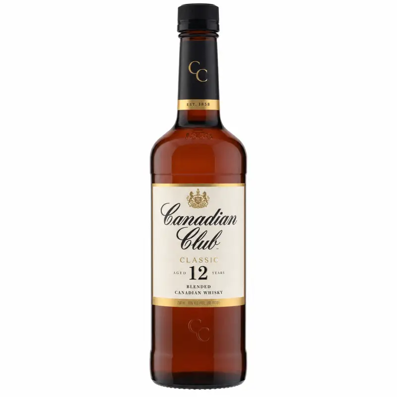 Canadian Club Classic 12 Year Old Canadian Whisky 750ml