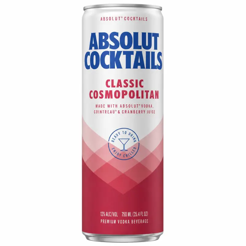 Absolut Cocktails Classic Cosmopolitan 750ml