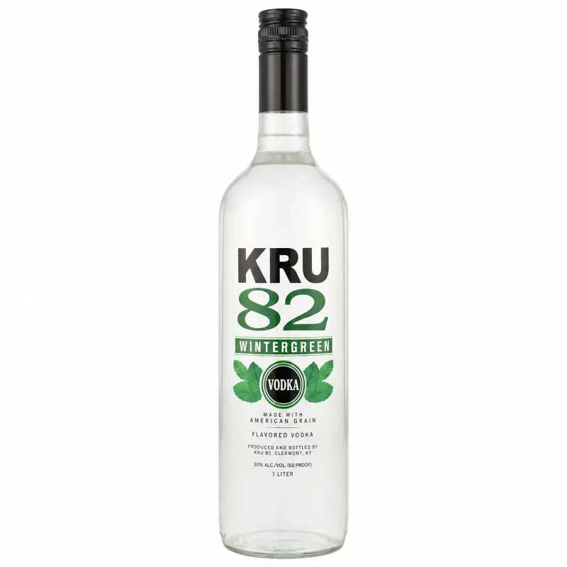 Kru 82 Wintergreen Vodka 1L