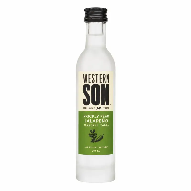 Western Son Prickly Pear Jalapeño Vodka 200ml