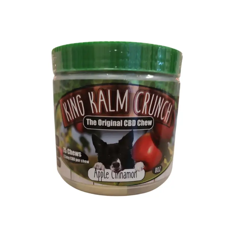 KING KALM Crunch CBD Treats - Apple Cinnamon