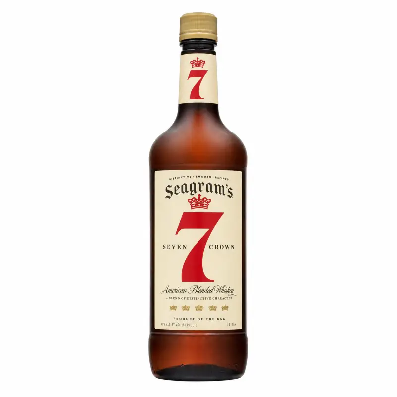 Seagram's 7 Crown American Blended Whiskey 1L