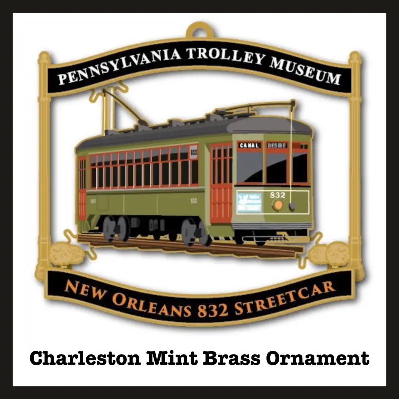New Orleans 832 Brass Ornament