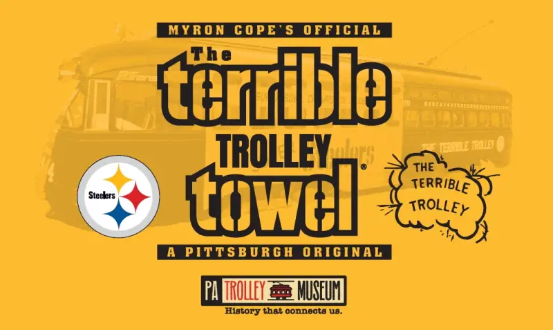 Pittsburgh Steelers Terrible Trolley Towel