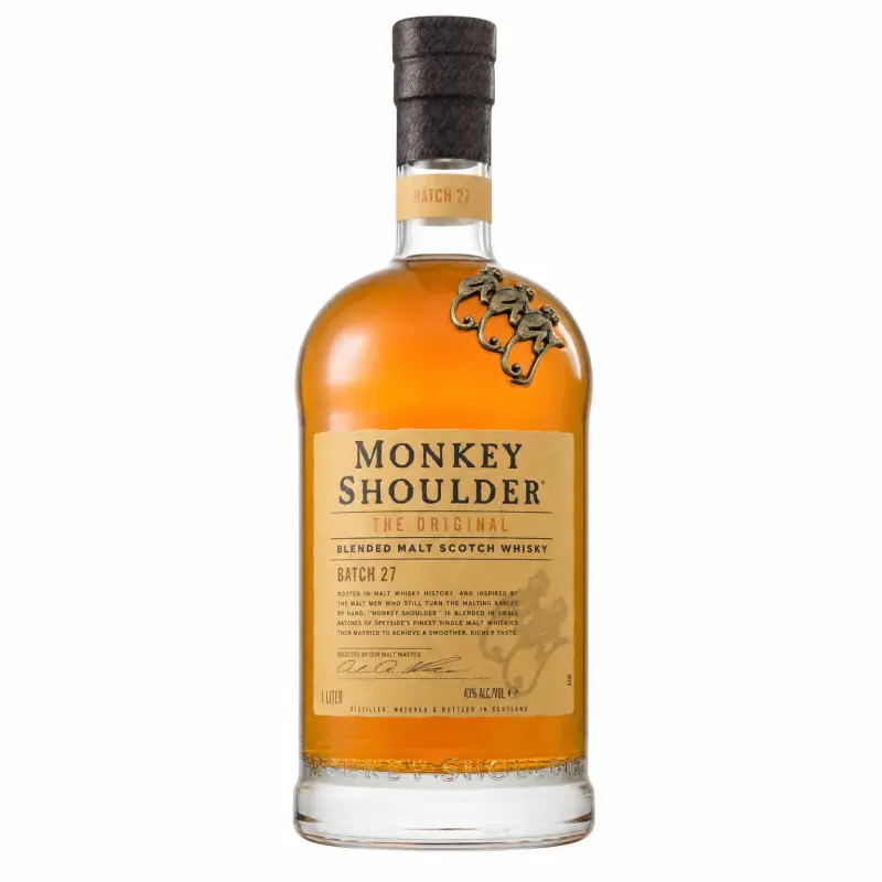 Monkey Shoulder Blended Malt Scotch Whisky 1L