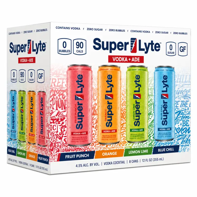 Super Lyte Zero Sugar Variety 12oz 8pk