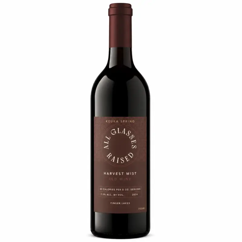Keuka Spring All Glasses Raised Harvest Mist Red 750ml
