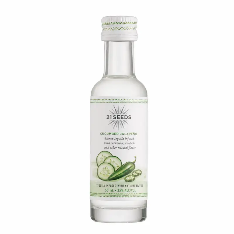 21 Seeds Cucumber Jalapeño Tequila 50ml