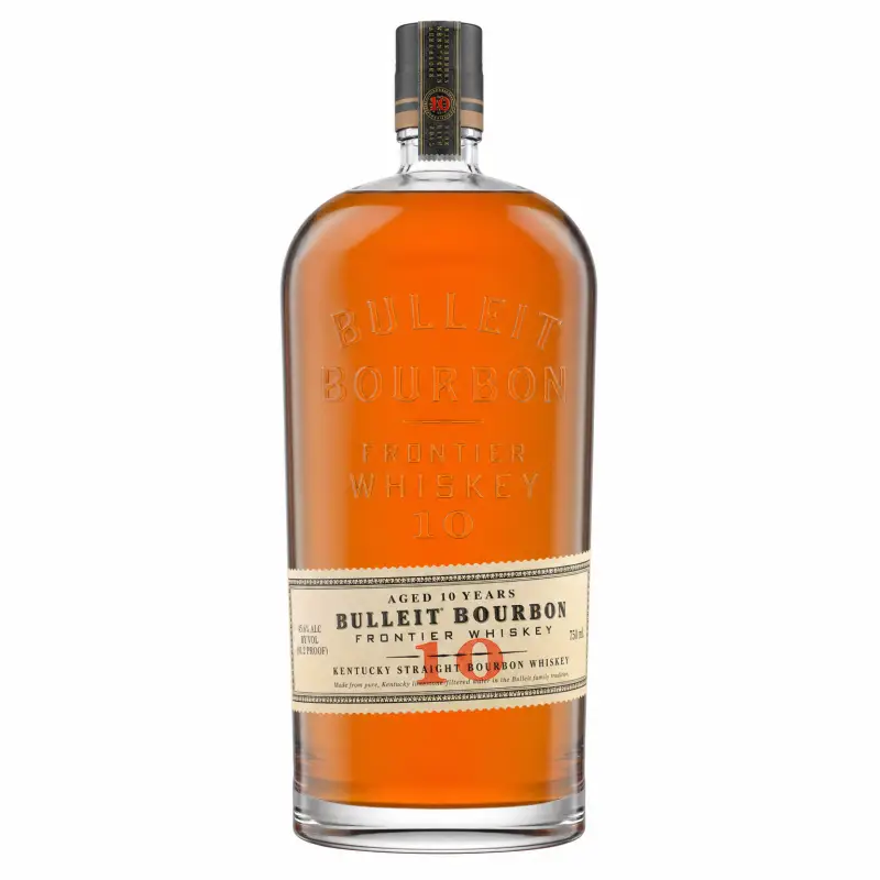 Bulleit 10 Year Old Bourbon Whiskey 750ml
