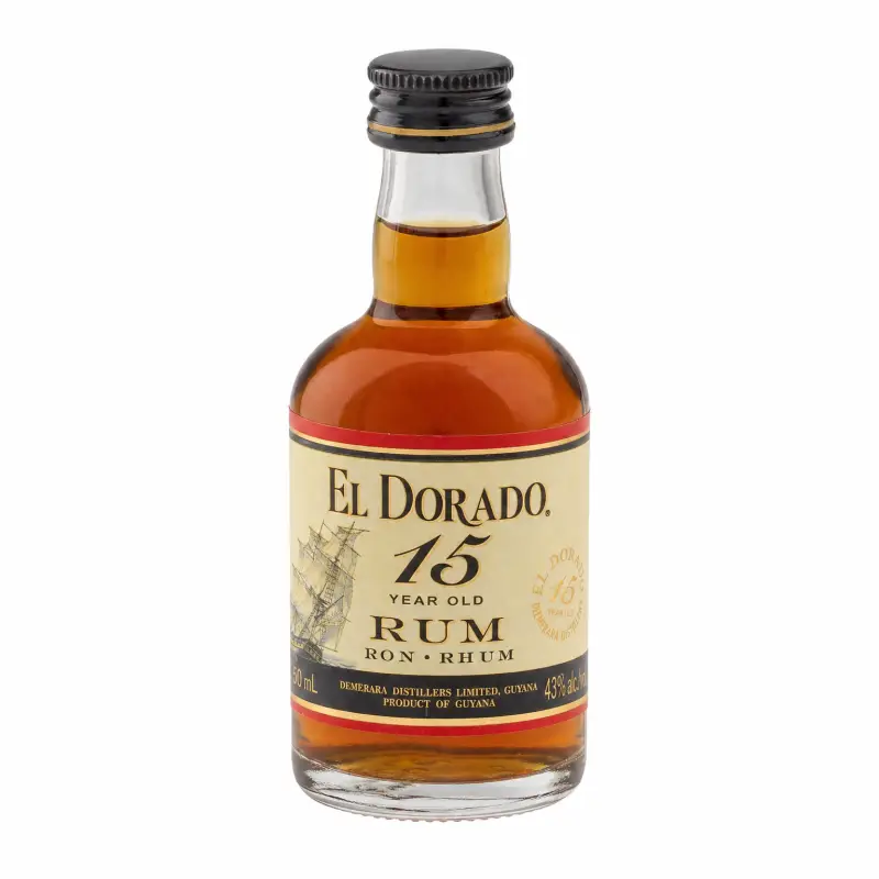 El Dorado 15 Yr Rum 50ml