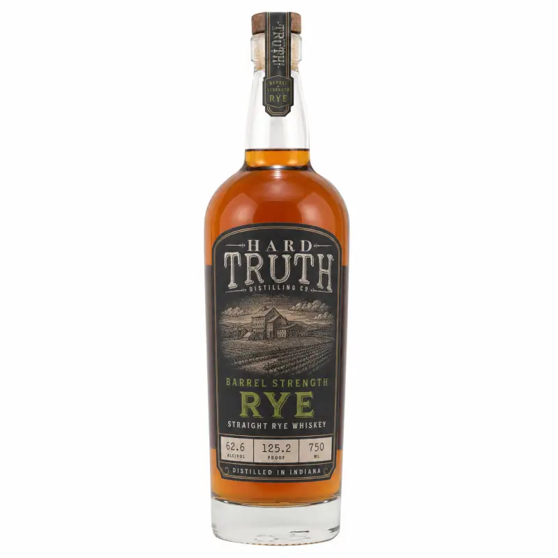 Hard Truth Barrel Strength Rye 750ml
