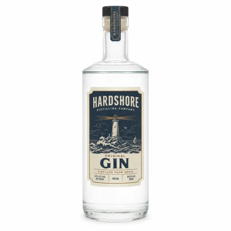 Hardshore Original Gin 750ml