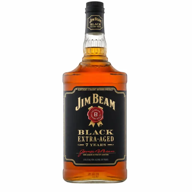 Jim Beam Black 7 Year Kentucky Straight Bourbon Whiskey 1.75L