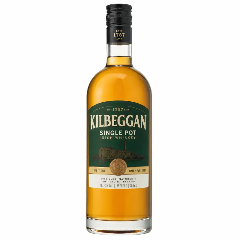 Kilbeggan Single Pot Irish Whiskey 750ml