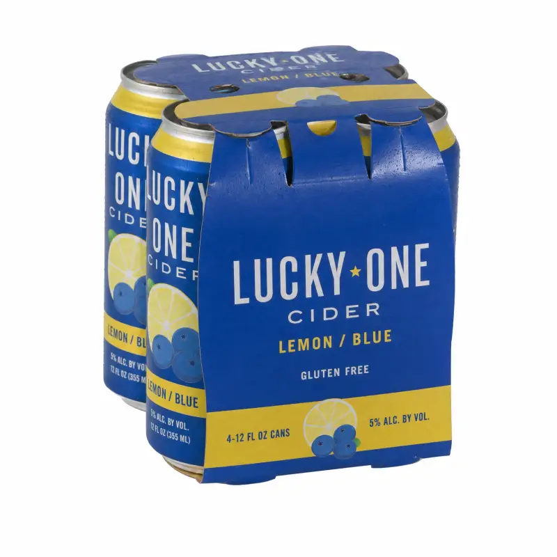 Lucky One Lemon/Blue 4pk