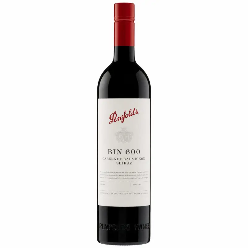 Penfolds Bin 600 Cabernet Sauvignon Shiraz 750ml