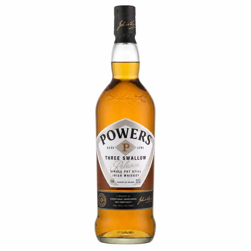 Powers Irish Whiskey Three Swallow Release 750ml